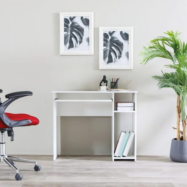 Amity Office Table-White