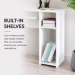 Amity Office Table-White