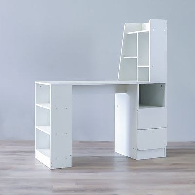 Thalana Workstation Office Table – White - Image 3