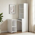 Ivana Multifunctional Office Desk-White