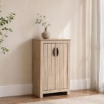Anton 2 Door Shoe Cabinet - Sonoma Oak