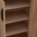 Anton 2 Door Shoe Cabinet - Sonoma Oak