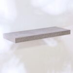 Allano 61X24X4.3 Floating Shelf-Cement Marble