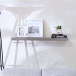 Allano 100X24X4.3 Floating Shelf-Cement Marble