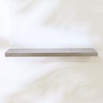 Allano 100X24X4.3 Floating Shelf-Cement Marble