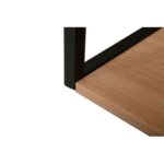 Riyan 3-Tier Wall Shelf - Walnut/Black - With 2-Year Warranty