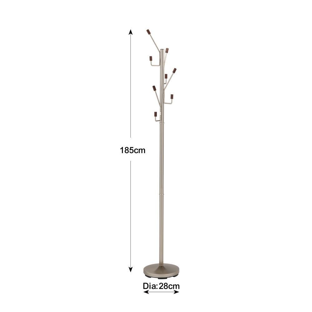 Barak Coat Hanger-Satin Nickel - Image 3