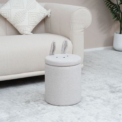 Buggy Storage Ottoman- Beige