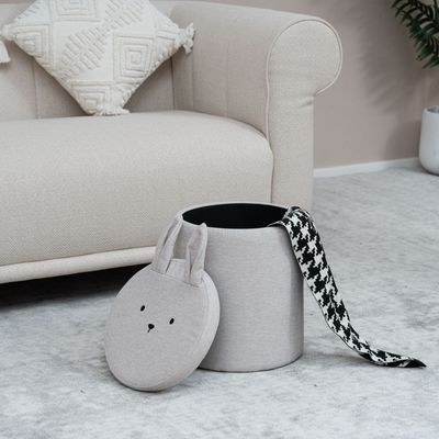 Buggy Storage Ottoman- Beige - Image 4
