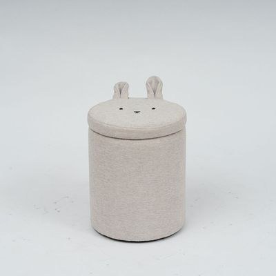 Buggy Storage Ottoman- Beige - Image 5