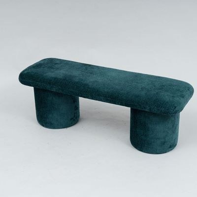 Murano Bench- Teal Blue - Image 3