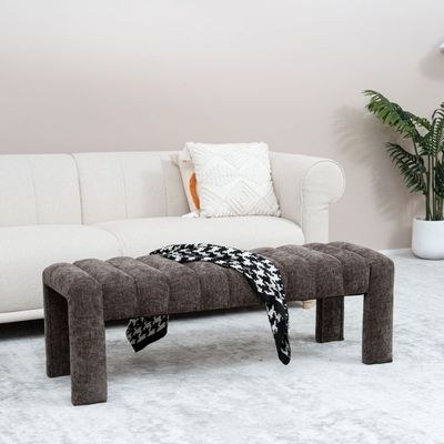 Dorsy Bench - Dark Brown - With 2-Year Warranty - Image 3