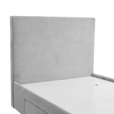 Wesley 120x200 Teen Single Bed with Drawers-Dark Grey-With 2-Year Warranty - Image 5