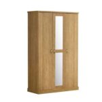 Zirco Single Bedroom Set-Brown Oak-With 2-Year Warranty
