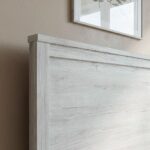 Zirco 120x200 Single Bed with Storage-White Oak-With 2-Year Warranty