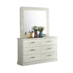 Zirco Single Bedroom Set-White Oak-With 2-Year Warranty