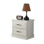 Zirco Single Bedroom Set-White Oak-With 2-Year Warranty