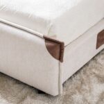 Adamantin 150x200 Queen Bed-Beige-With 2-Year Warranty