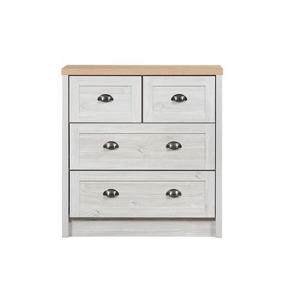 Cambridge 4-Drawer Young Dresser - Oak & White Oak - With 2-Year Warranty - Image 3
