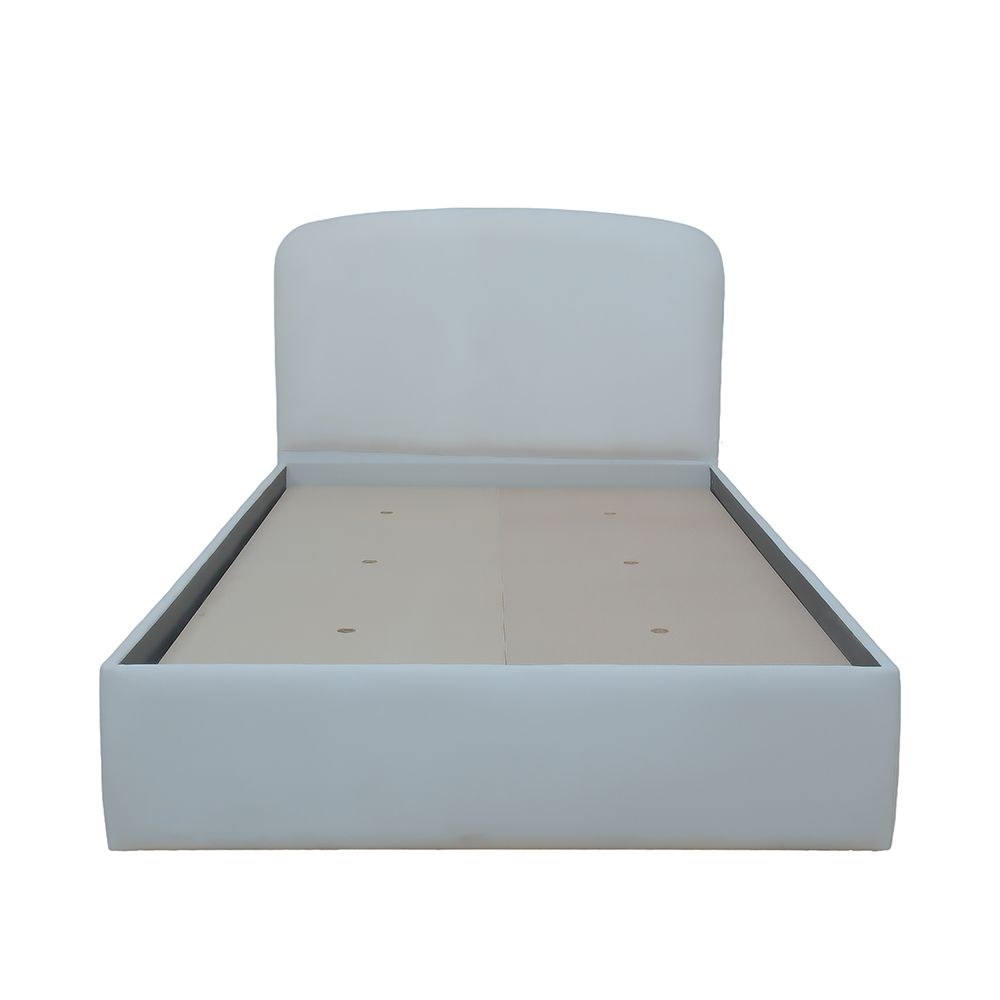 Reena 120 X 200 Upholesterd Single Bed-Beige - Image 3