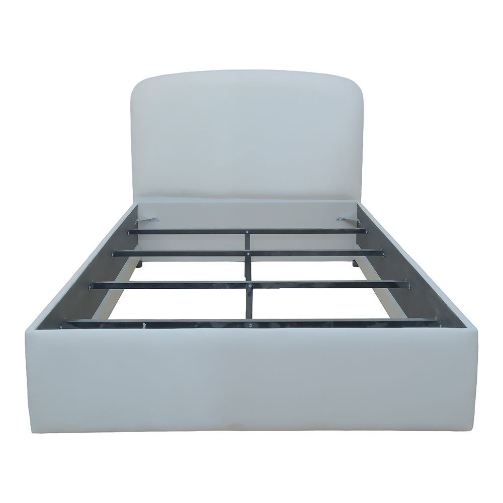 Reena 120 X 200 Upholesterd Single Bed-Beige - Image 4