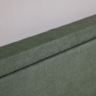 Olive 160x200 Upholstered Queen Bed-Olive Green - Image 5