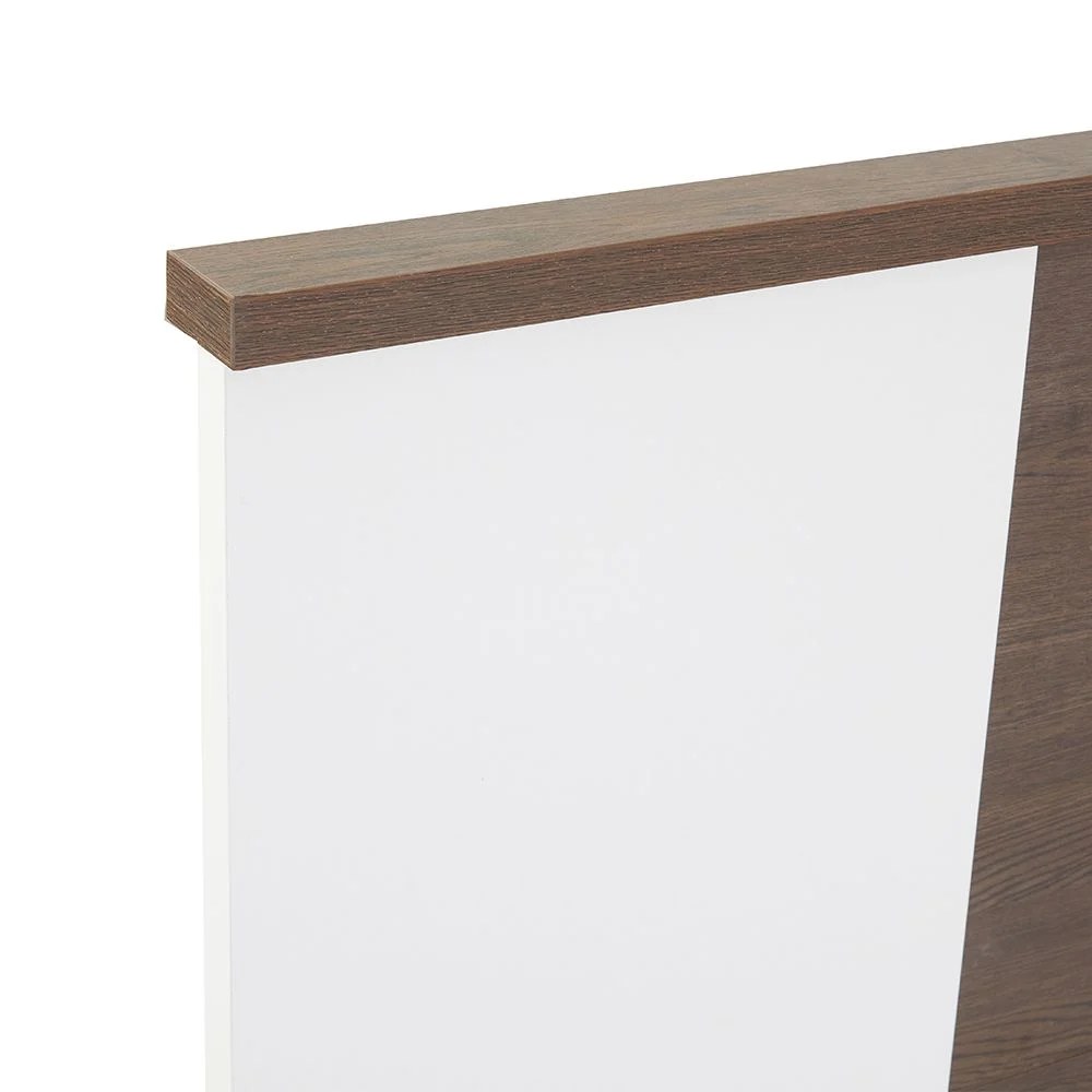 Thomas 90x190 Single Bed - White/Walnut - With 2-Year Warranty - Image 5