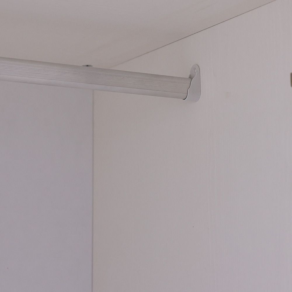 Gordion 3-Door Wardrobe - Cream - With 2-Year Warranty - Image 4
