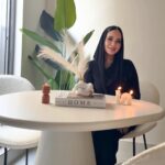 Abigail Off White Microconcrete Top Dining Table