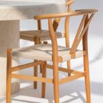 Beatrice Natural Wood & Rope Dining Chair