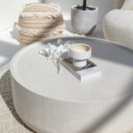 Alto Off White Speckled Microconcrete Coffee Table