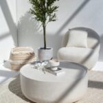 Alto Off White Speckled Microconcrete Coffee Table