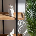 Wayne Industrial Mango Wood Bookcase