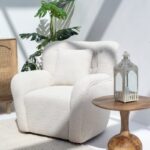 Sicily Boucle Sofa Chair with Arms