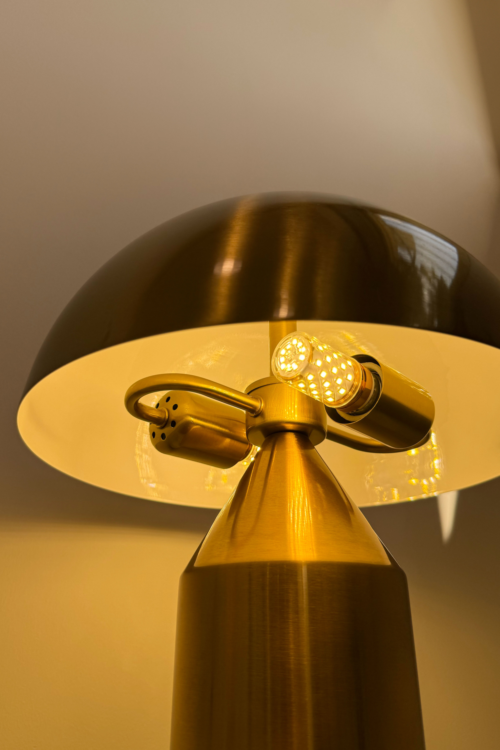 Gold Umbrella Table Lamp - Image 4