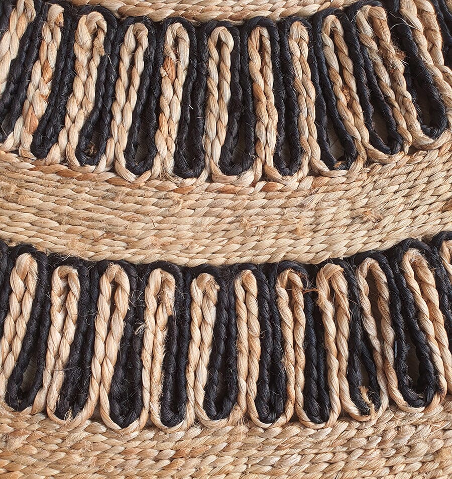 Entwined Elegance - Crochet Jute Rug - Image 2