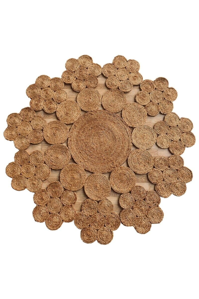 Botanic Zen - Crochet Jute Rug