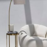 Blossom Off White Boucle Arm Chair