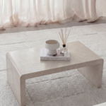 Camden U shaped Crema Marfil Coffee Table