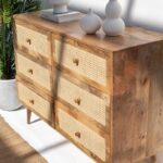 Inger Rattan Drawers Dresser