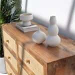 Inger Rattan Drawers Dresser