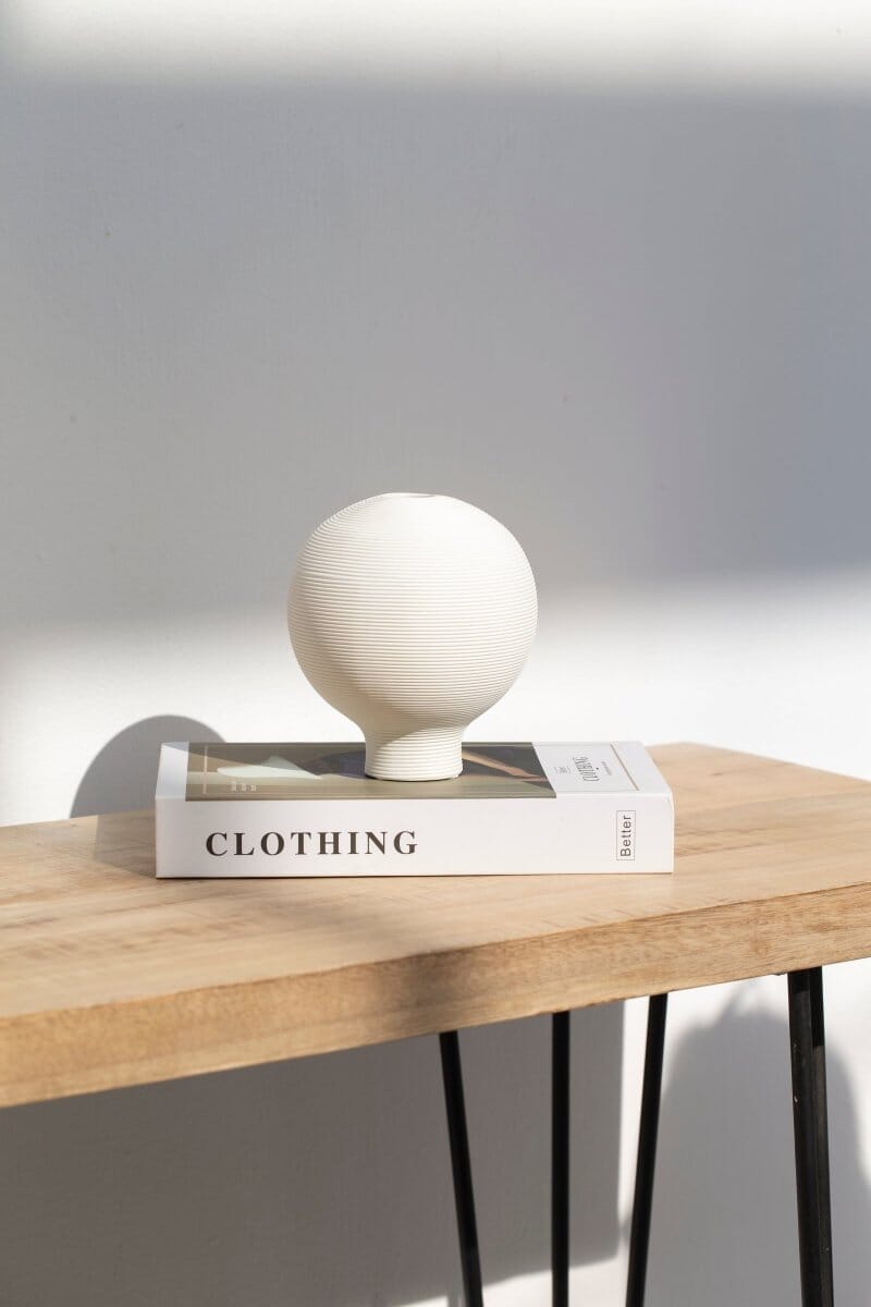 Round Ceramic Vase - Image 2