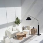 Amanti Off-White Boucle 2 Seater Sofa