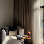 Zayla Lounge Chair With High Arms