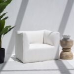 Zayla Lounge Chair With High Arms