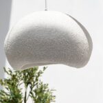 Wabi Sabi Off White Irregular Ceiling Lamp