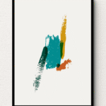 Abstract Brushstroke Medley Wall Art II