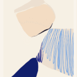 Abstract Aesthetic Shape Wall Art III