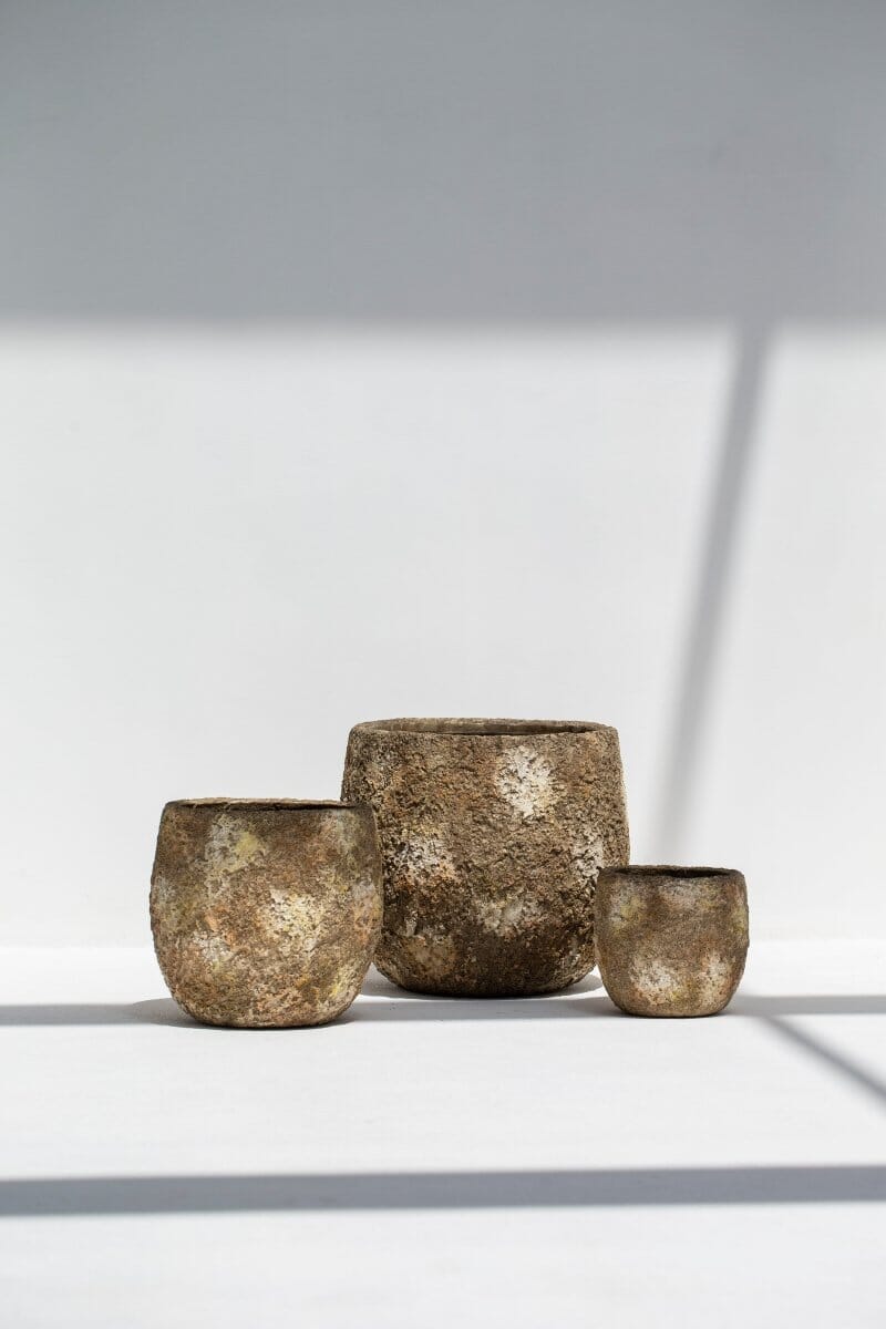 Mustard Rustic Pot - Image 2