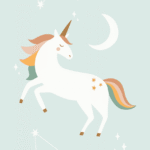 Celestial Unicorn Dreams Wall Art